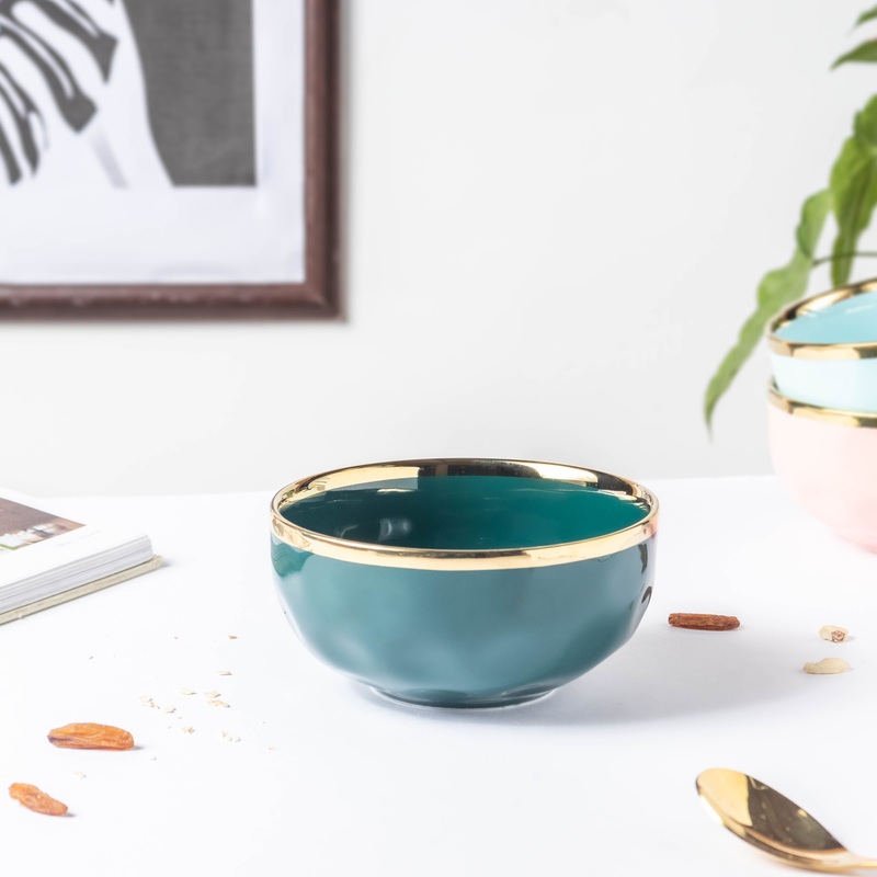 Greenwave Ceramic Soup Bowl