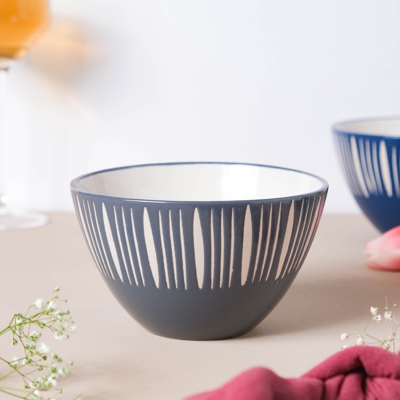 Celeste Pewter Grey Bowl 550ml