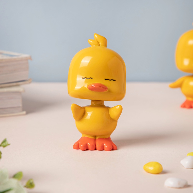 Grumpy Ducky Bobble Head Showpiece