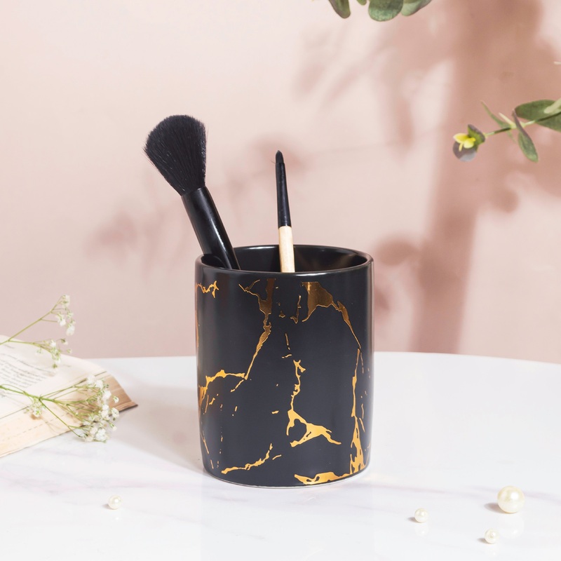 Kintsugi Ceramic Organiser Black