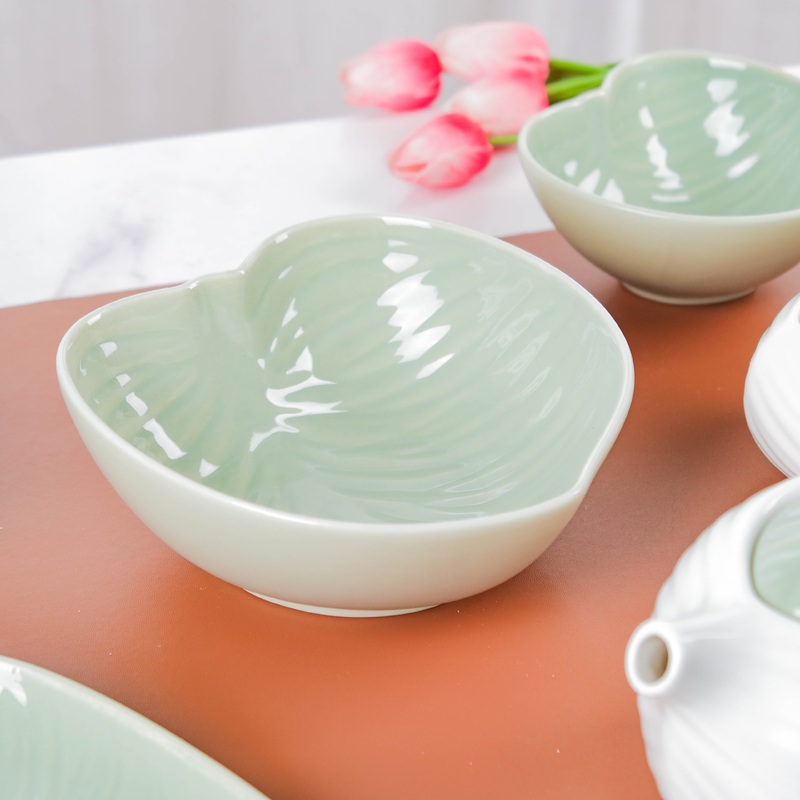 Taro Leaf Snack Bowl Large 6.5 Inch 700 ml