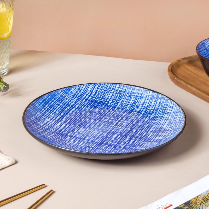 Caspian Cobalt Starter Plate Blue 7.5 Inch