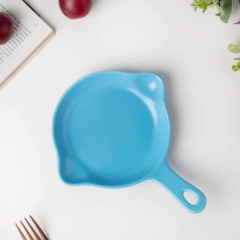 Blue Microwavable Baking Tray 6 inch