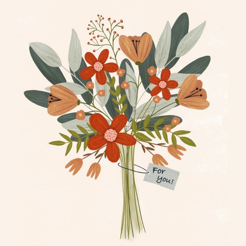 Flower Bouquet DIY Painting By Numbers Kit