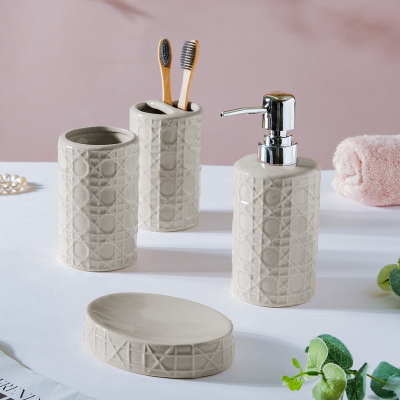 Luxury Ceramic Bathroom Set Of 4