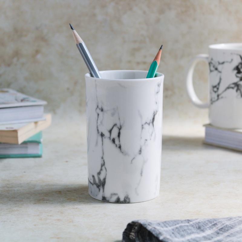 Marble Toothbrush Holder