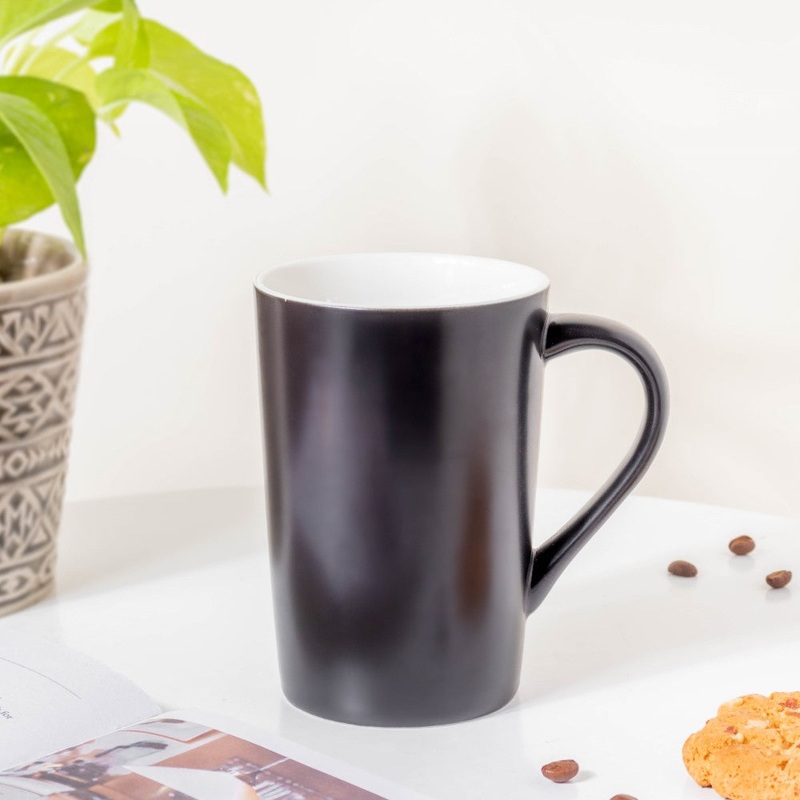 Matt Charcoal Black Mug 350 ml