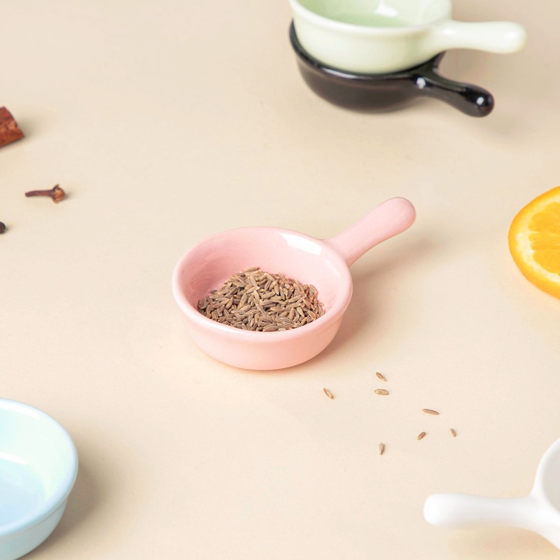 Munch Mania Dip Bowl With Handle Pink 30 ml