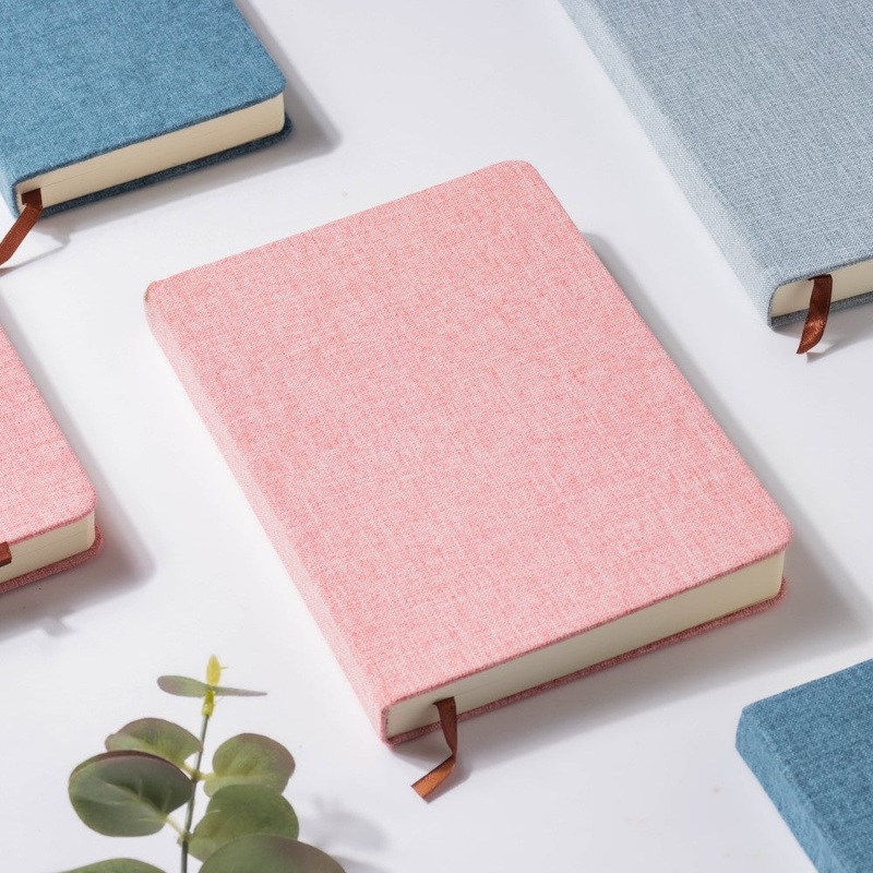 Pink Hardbound Notebook 128 Pages