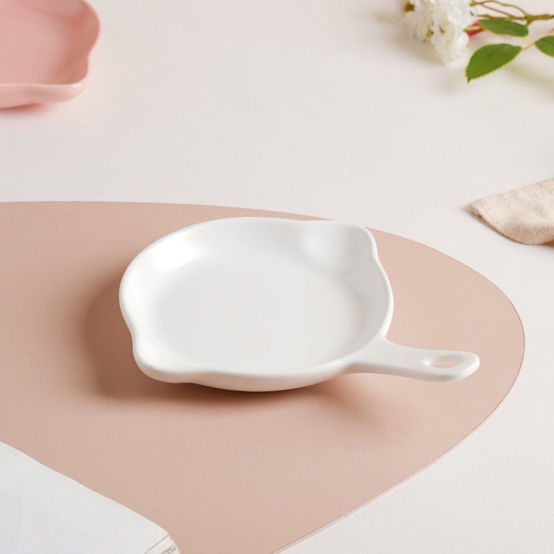 White Microwavable Baking Tray 6 inch