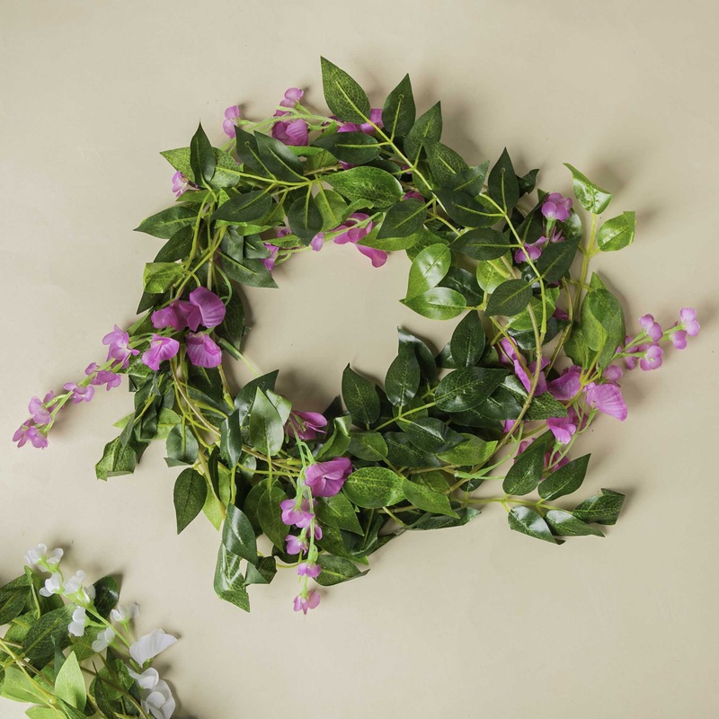 Party Floral Decor Vine Purple