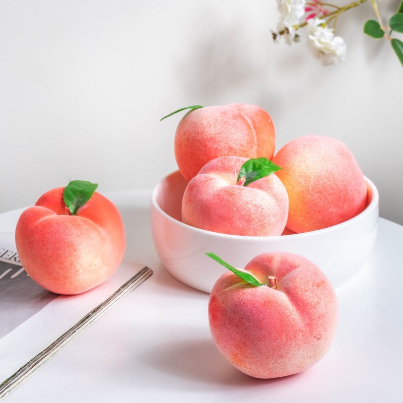 Peach Decor Set Of 5 Pink