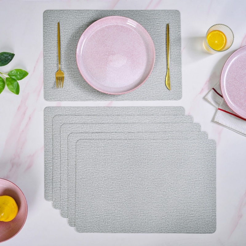 Treewood Grey Placemat Set Of 6