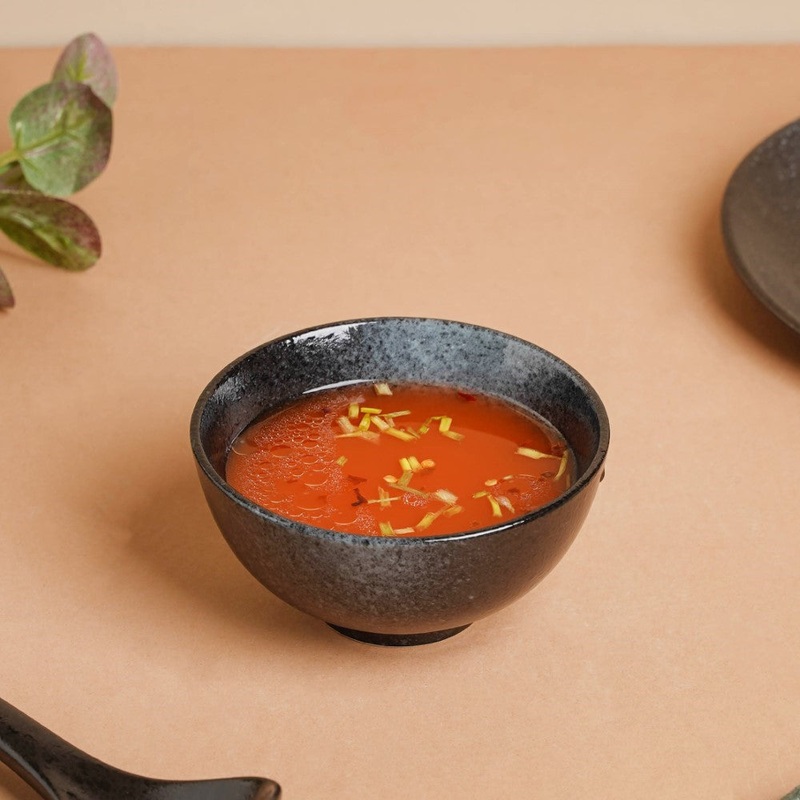 Onyx Finish Stoneware Snack Bowl 200ml