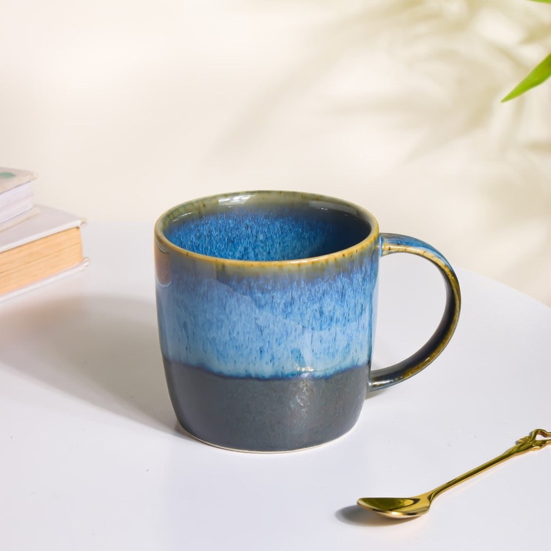 Sapphire Ceramic Cup Blue 300 ml
