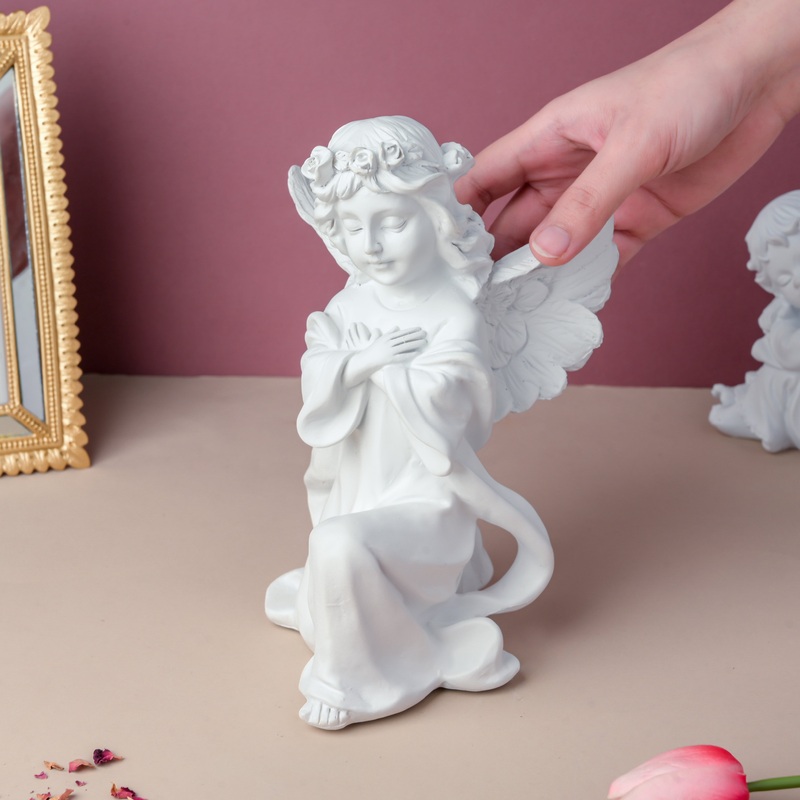 Angel Statue On One Knee