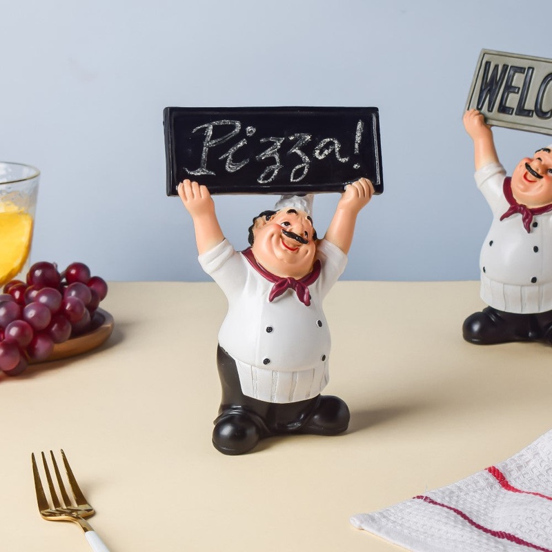 Chef Decor With Board
