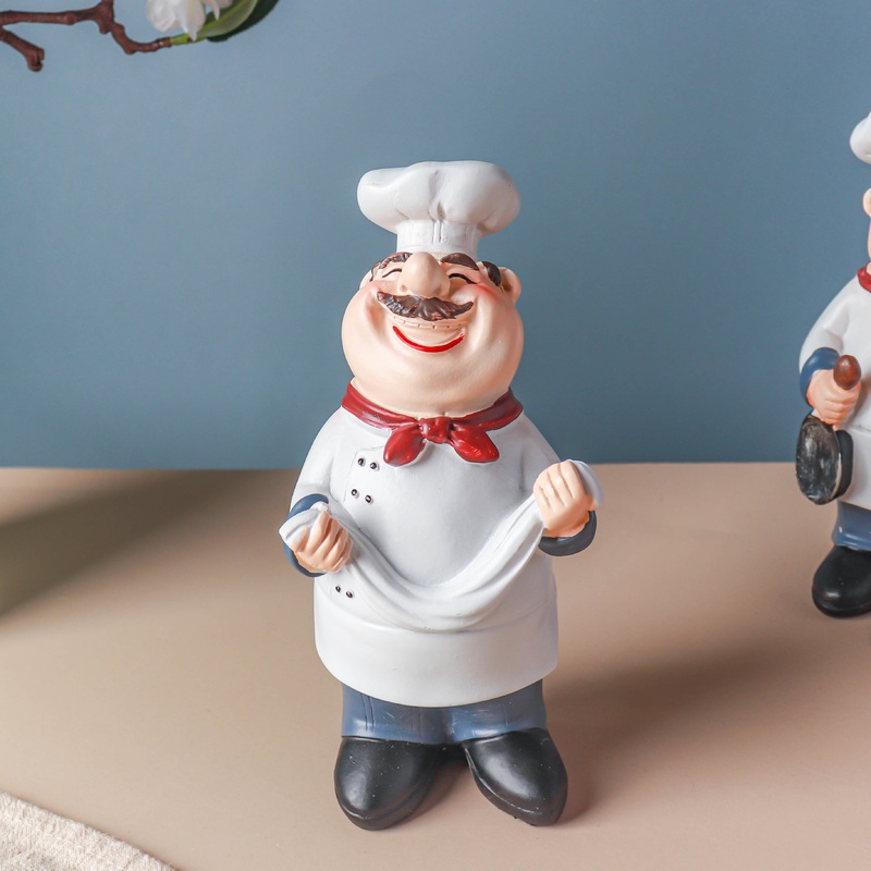 Stubby Chef With Napkin