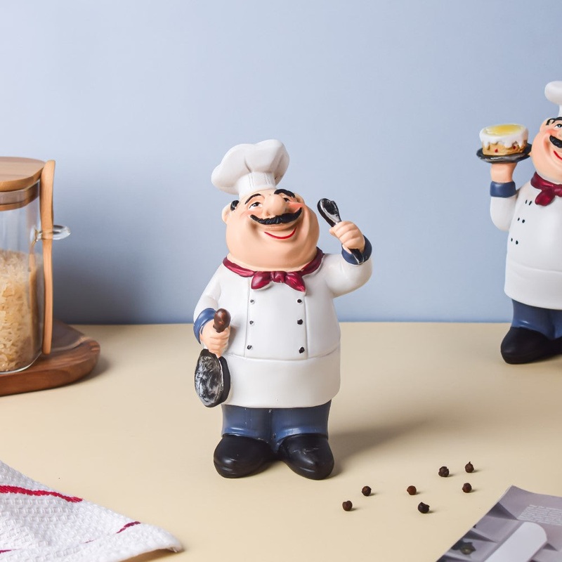 Stubby Chef With Spoon