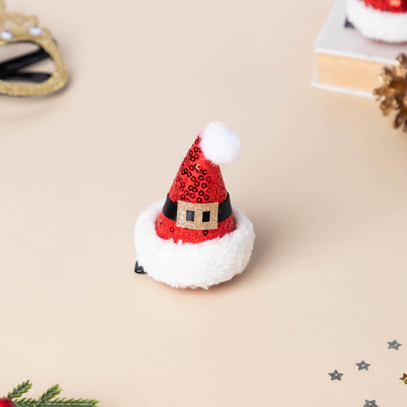 Christmas Hat Hairpin
