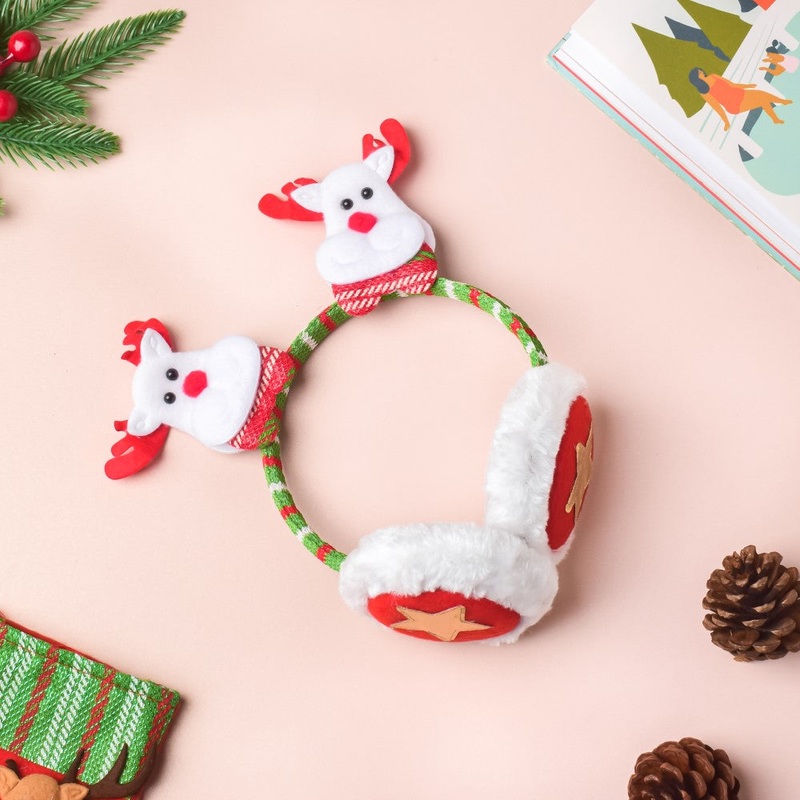 Christmas Moose Earmuffs