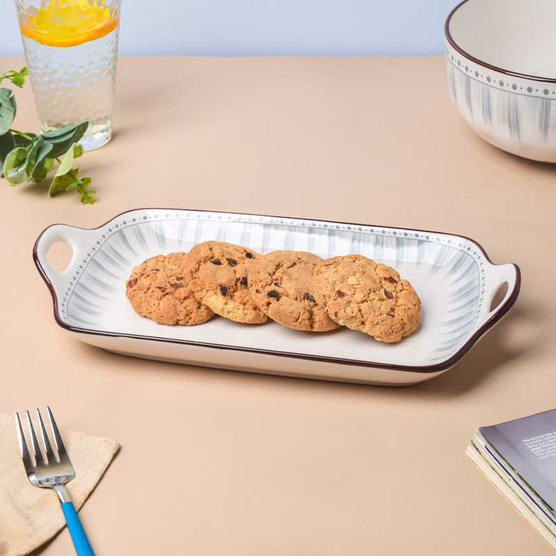 Dainty Patterned Baking Dish 11.5 Inch 250 ml