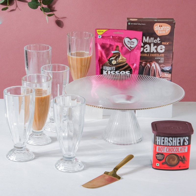 Cake And Shake Gift Hamper Set Of 6