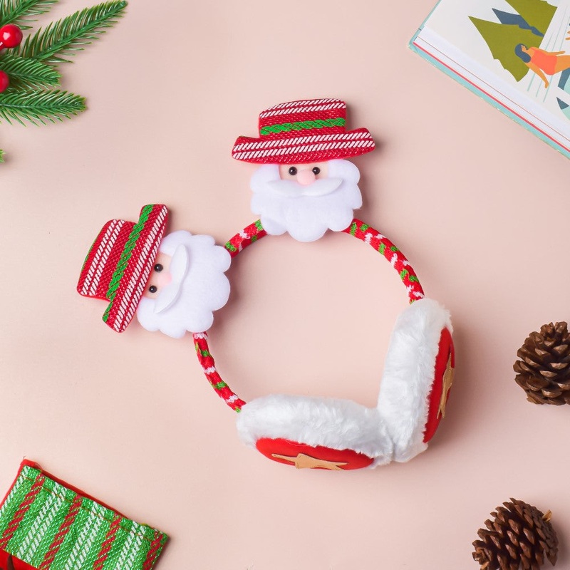 Santa Claus Winter Earmuffs For Christmas
