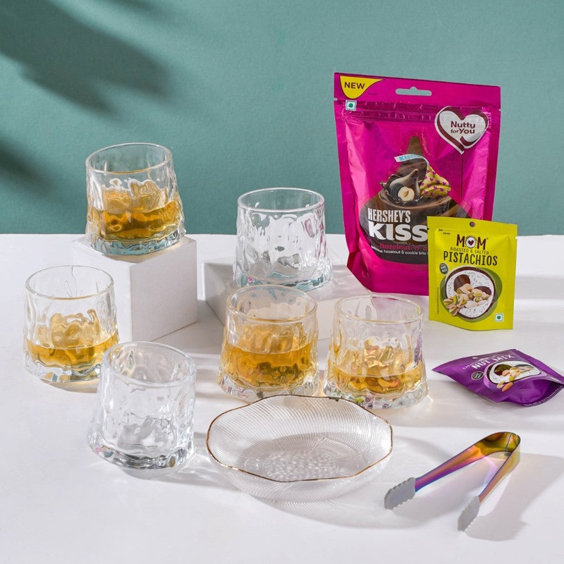Sip And Chill Glassware Festive Hamper Set Of 6