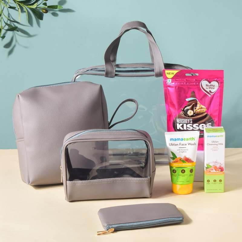 Skin Care Essentials Travel Kit Festive Hamper Set Of 4
