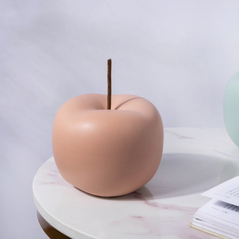 Apple Decor Showpiece Large Pink