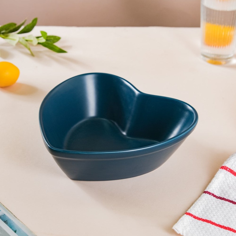 Hearty Ceramic Bakeware Dark Blue 7.8 Inch