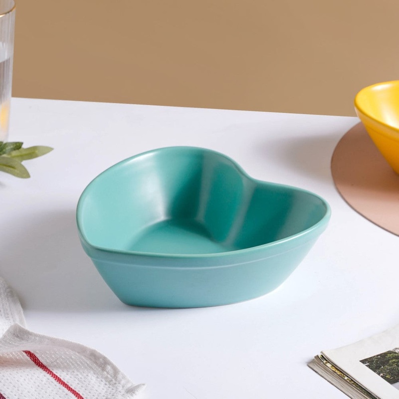 Hearty Ceramic Bakeware Light Blue 7.8 Inch