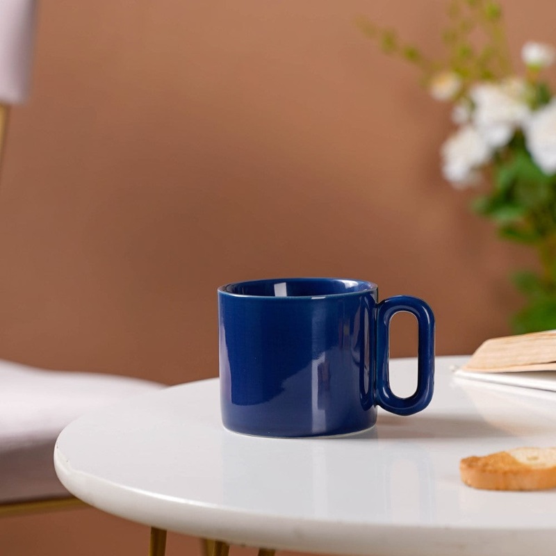 Ceramic Mug Navy Blue 220ml