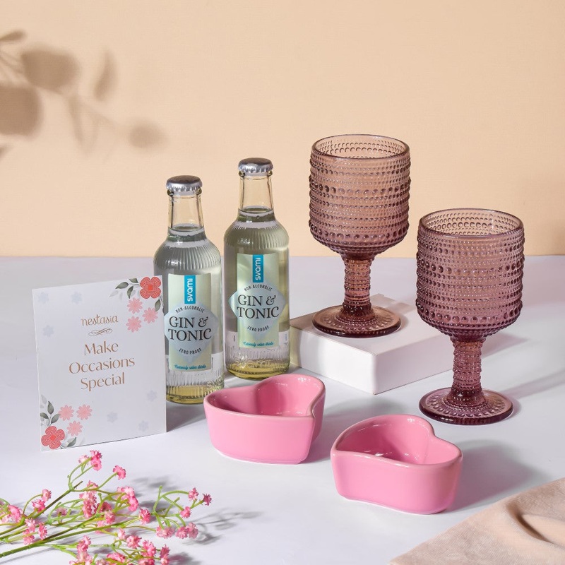 Fancy And Glassy Bridesmaid Gift Hamper Set Of 5