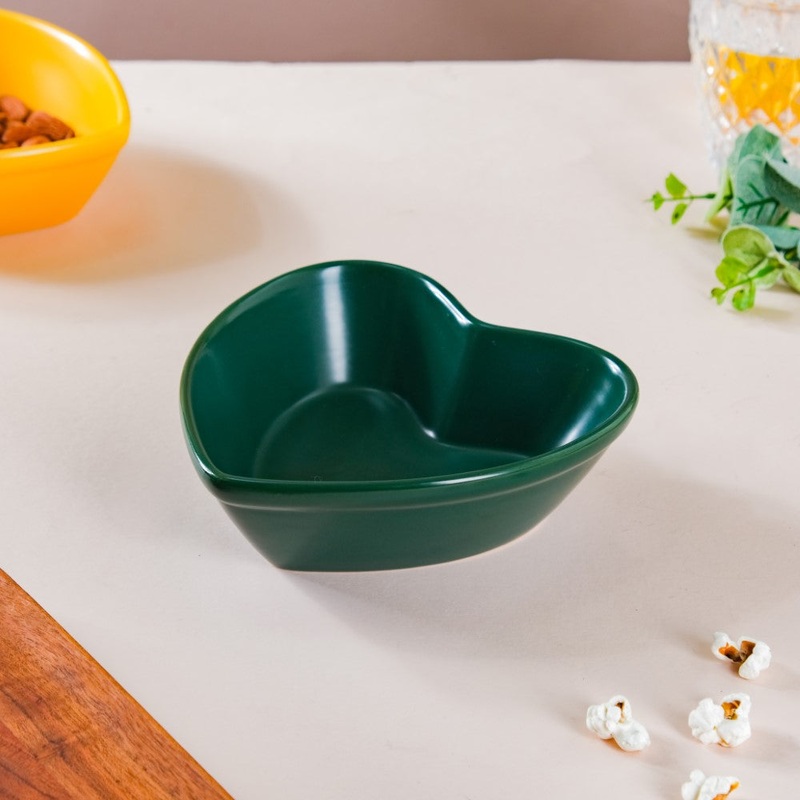 Hearty Ceramic Bakeware Small Green 6 Inch
