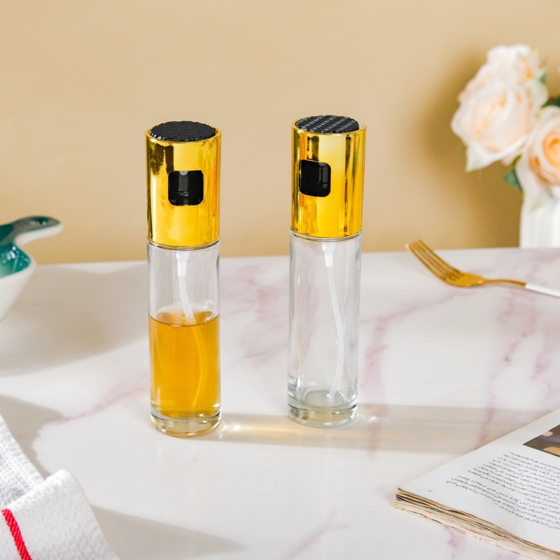 Spray Bottle Gold Set Of 2