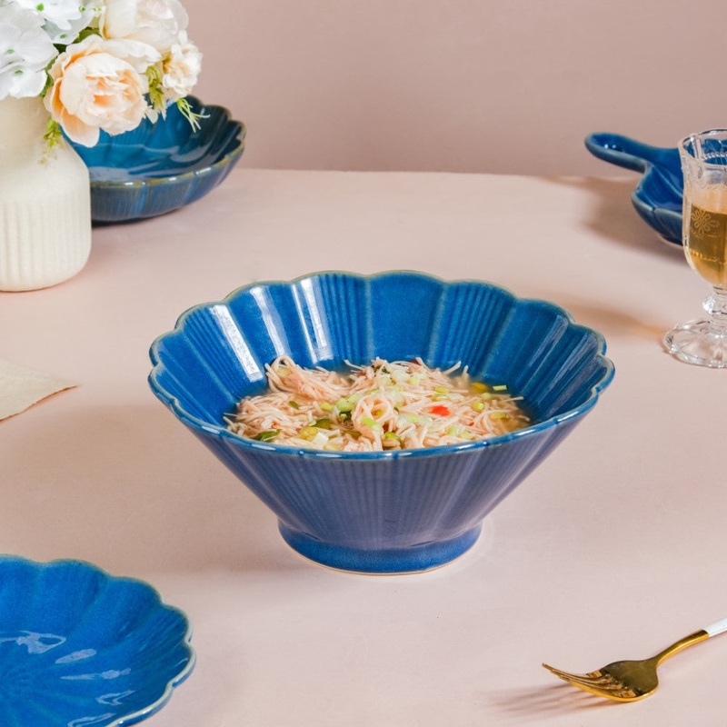 Ocean Ramen Bowl Blue Large 1L