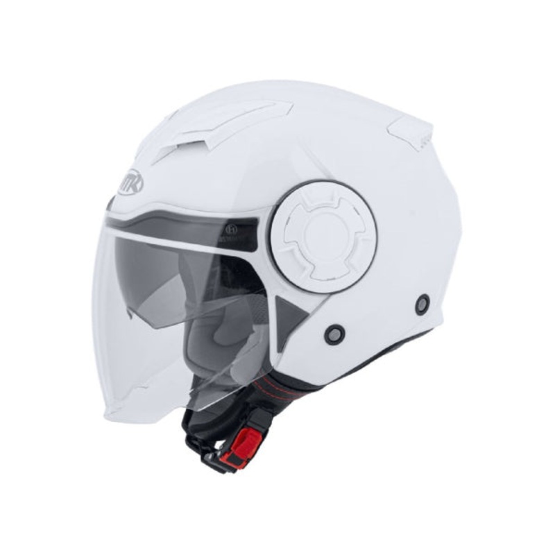 MTR Motorradhelm Demi-Jet 5 Evo weiss L