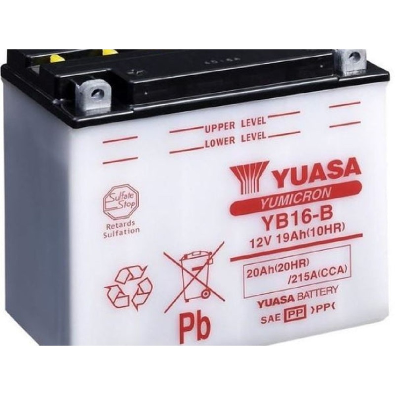 YUASA Fahrzeugbatterie Yumicron 12V/19Ah/215A