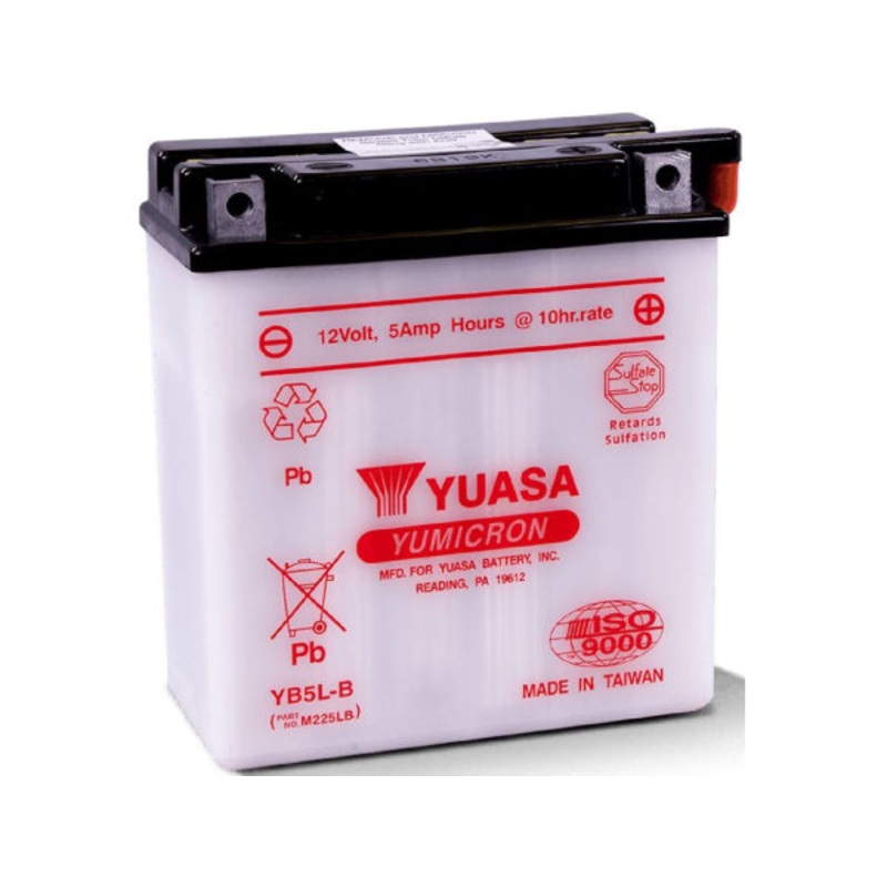 YUASA Fahrzeugbatterie Yumicron 12V/5.3Ah/60A