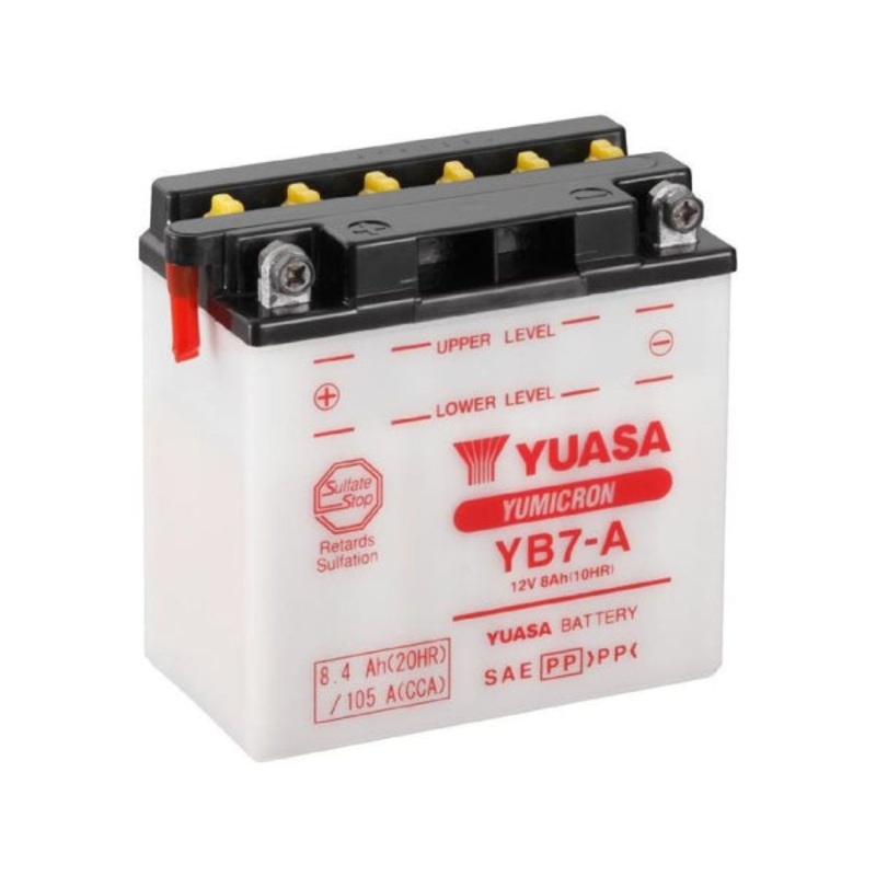 YUASA Fahrzeugbatterie Yumicron 12V/8.4Ah/105A
