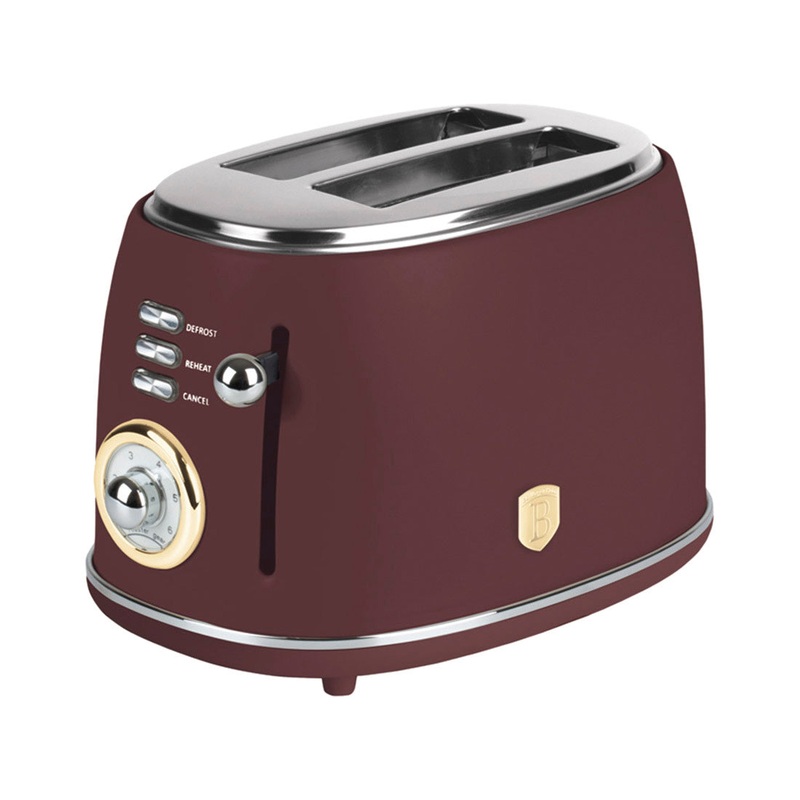 Berlinger Haus Kchenmaschine Haus Toaster matt bordeaux Leonardo Collection
