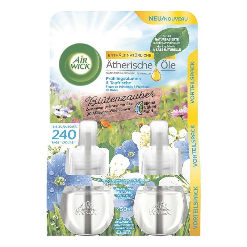 Air Wick Lufterfrischer Duftlflakon Nachfller Veilchen & Frhling 2x19ml