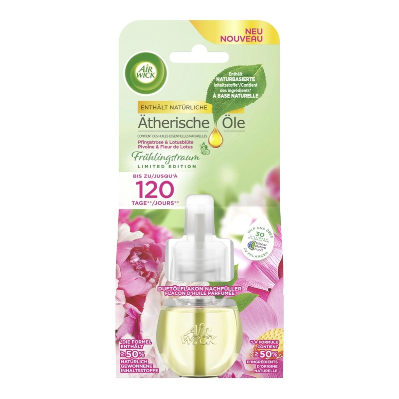 Air Wick Lufterfrischer Duftlflakon Nachfller Wilde Rose19ml
