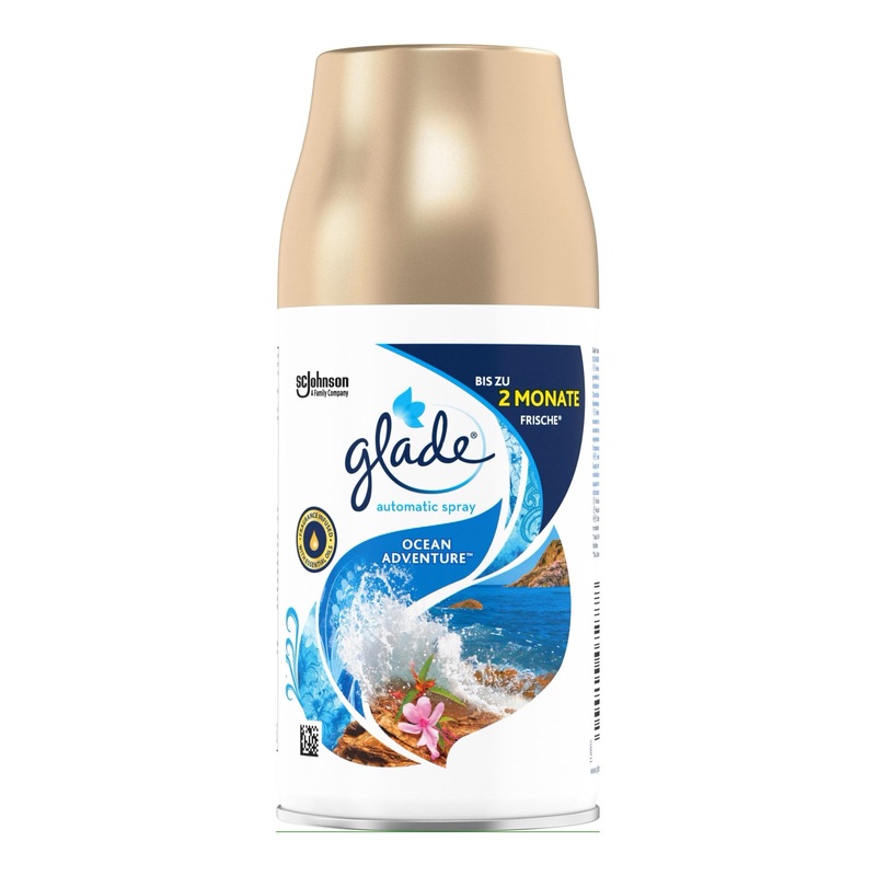 Glade by Brise Lufterfrischer Automatikspray Nachfller Ocean Adventure 269 ml