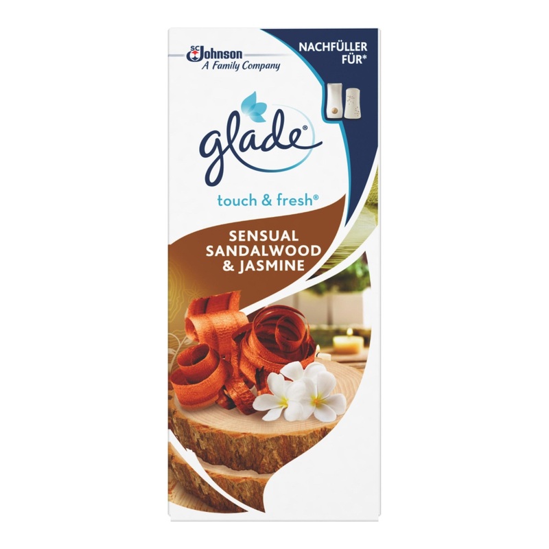 Glade by Brise Lufterfrischer Touch & Fresh Nachfller Sensual Sandalwood & Jasmine 10ml