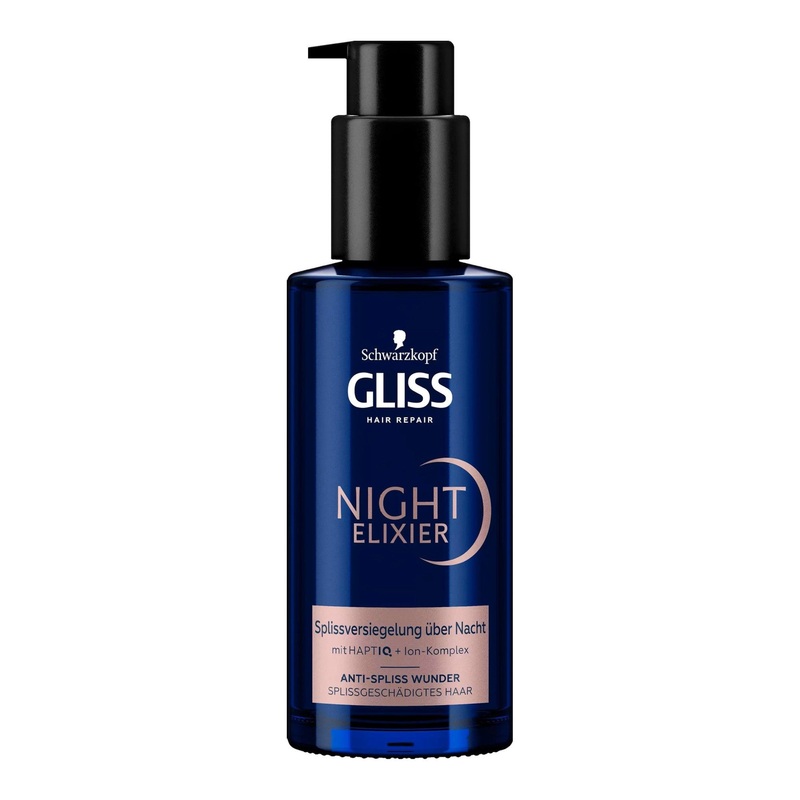 GLISS KUR Haarpflege Night Elixier Anti Spliss Wunder Spender 100ml