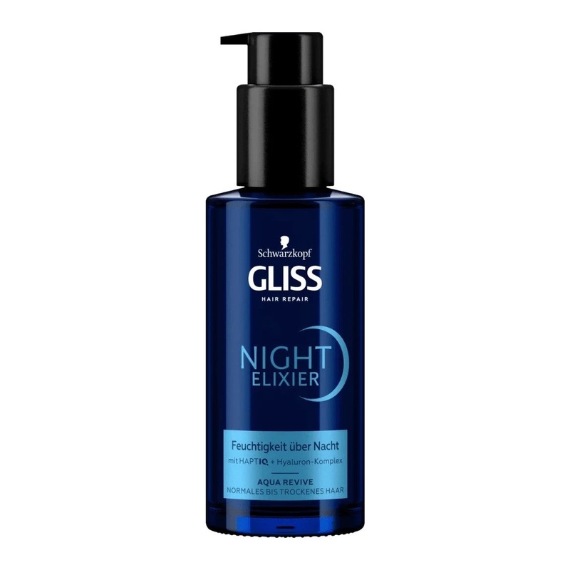 GLISS KUR Haarpflege Night Elixier Aqua Revive Spender 100ml