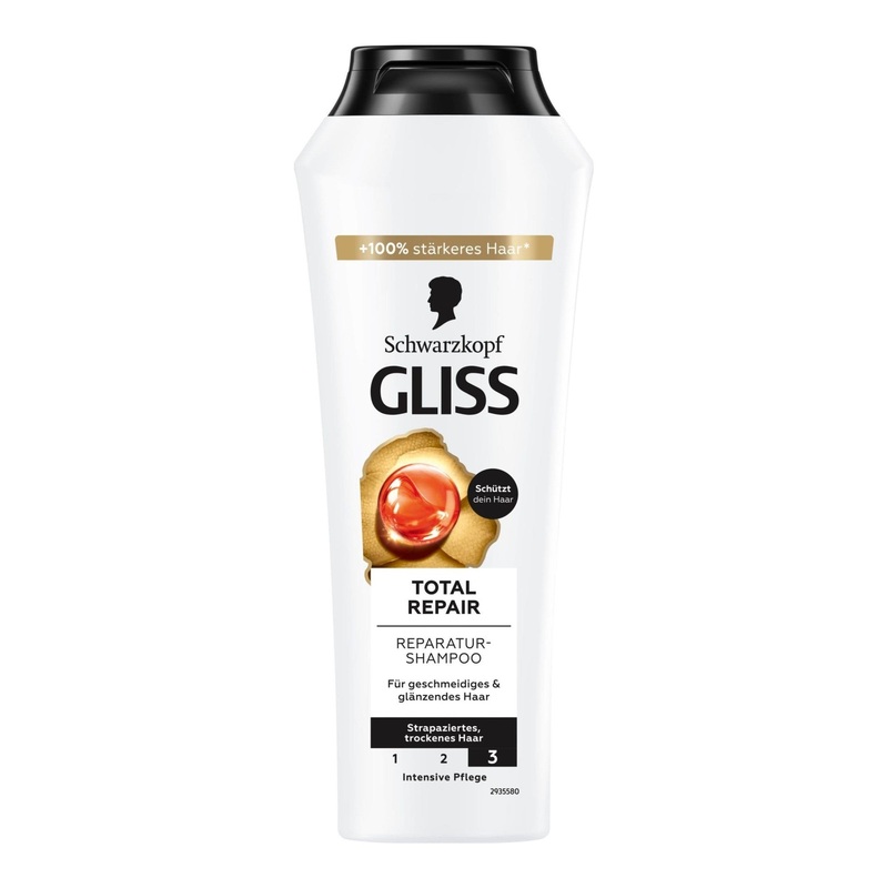 GLISS KUR Shampoo 250ml Total Repair